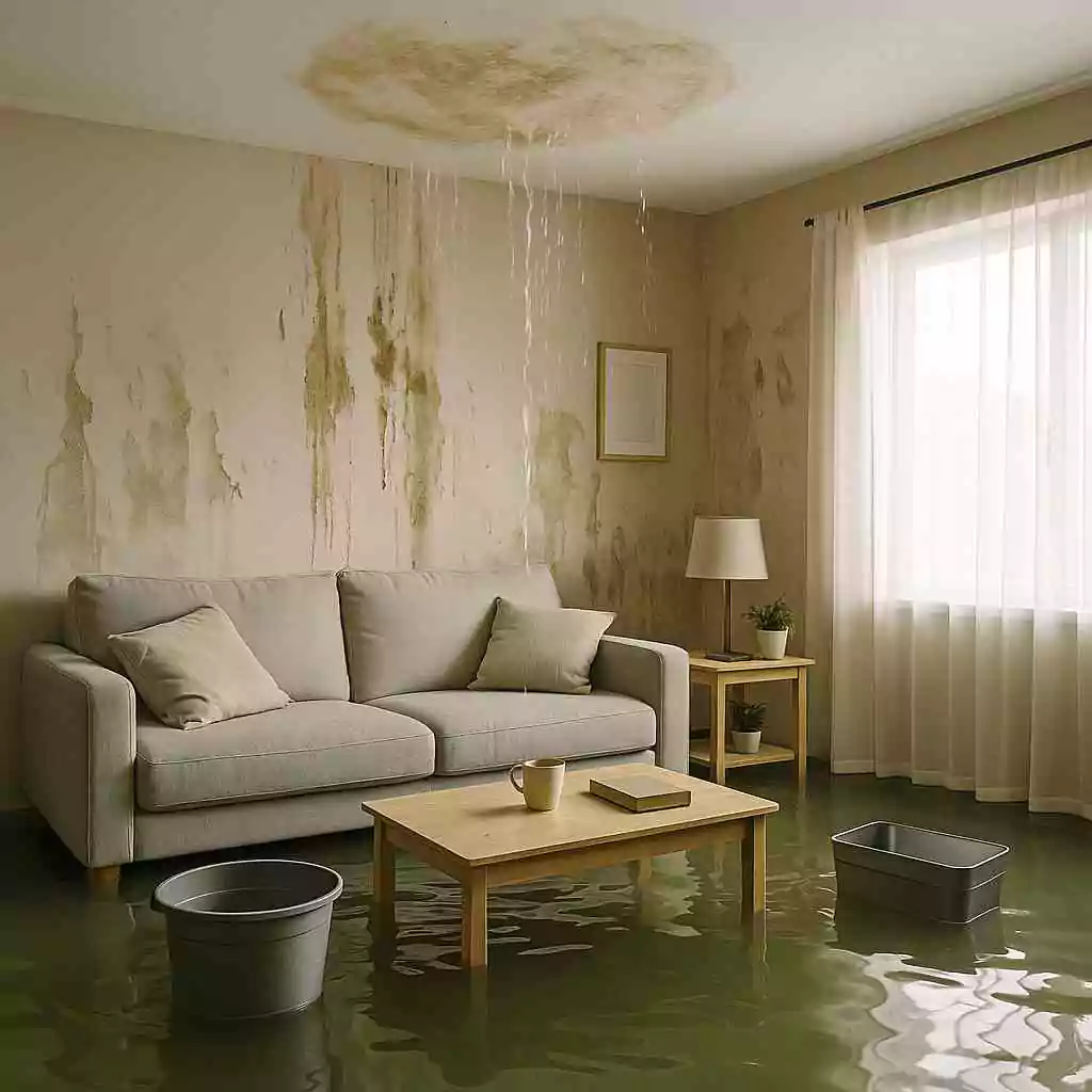 Water Damage in a House of Corpus Christi TX 3